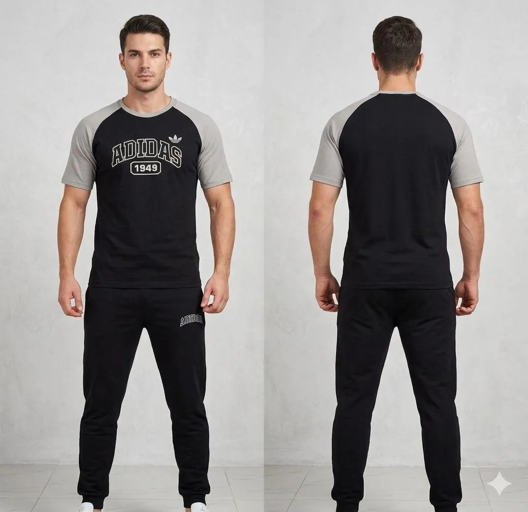 men's blue audible track suit 2pcs medium to xl