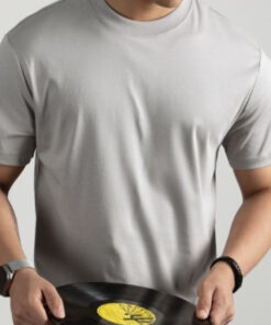 ASJM International - Double-sided Ammonia-treated Mercerized Cotton Crew-neck Business Short-sleeve Shirt