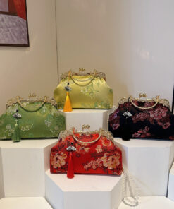 ASJM International - Embroidered New Chinese-style Handbag