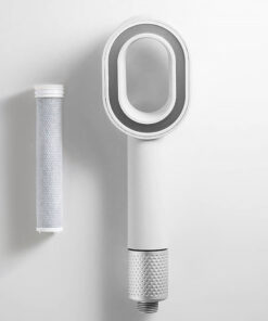 ASJM International - Filter Shower Head High Pressure Beauty Rain Showerhead Filtration Impurities Purification Filtered Water Bathroom Accessories