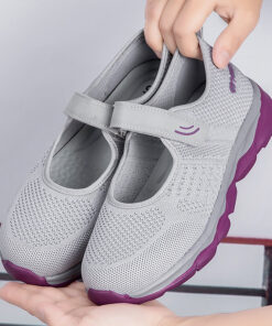 Mesh Shoes Canvas Mom Shoes For Middle-aged And Elderly People