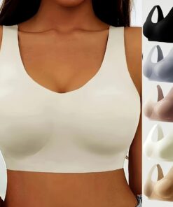 ASJM International - Plus-size Seamless Underwear Wireless Extra-large Size