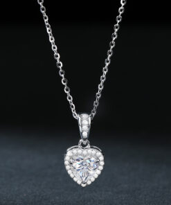 ASJM International - S925 Sterling Silver Fashionable High-end Subtly Luxurious And Elegant Necklace