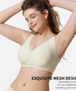 ASJM International - Womens Soft-Cup Shaping Beauty-Boosting Bra