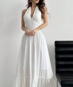 ASJM International - Womens Summer New Elegant Slim-fit Dress