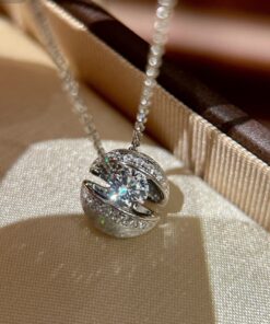 Floating Planet Niche Design Minimalist Versatile Necklace And Bracelet