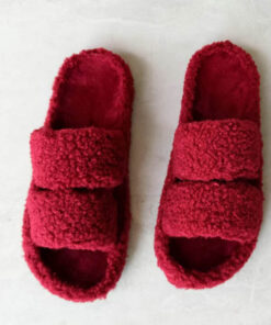Silent Minimalist Cotton Slippers For Men And WomenWith A Soft