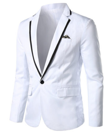 New European And American Men's Lapel Suit