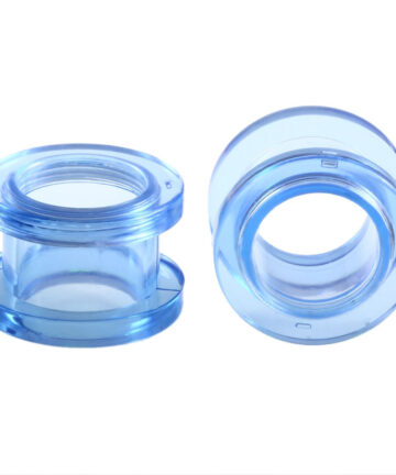 Auricle Pulley Hollow Channel Colorful Ear Amplifying Human Body Piercing Jewelry